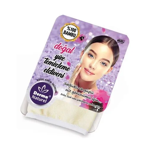 Derma Naturel Bambu Doğal Yüz Temizleme Eldiveni