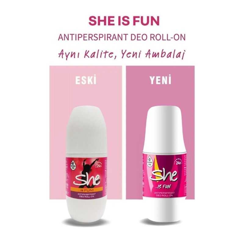 She Fun Kadın Roll-On 50 Ml