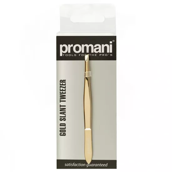 Promani Altın Eğik Uçlu Cımbız PR-923