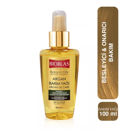 Bioblas Botanic Oils ARgan Saç Bakım Yağı 100 Ml