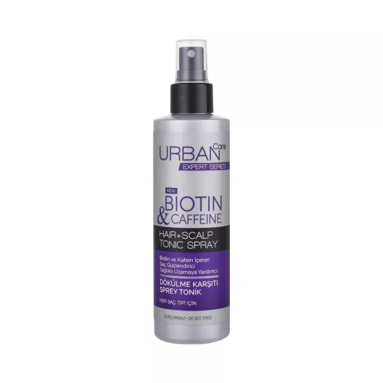 Urban Care Expert Biotin & Kafein Sağlıklı Uzamaya Yardımcı & Dökülme Karşıtı Saç Toniği 200 Ml
