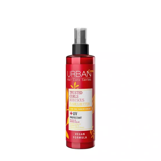 Urban Care Twisted Curls Hibiscus & Shea Butter Bukle Belirginleştirici Sıvı Saç Bakım Kremi 200 Ml