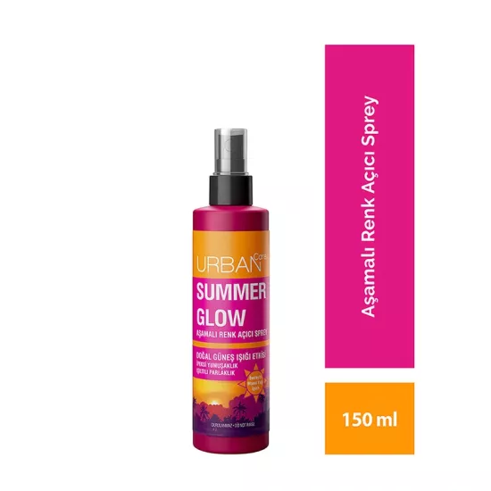 Urban Care Summer Glow Aşamalı Renk Açıcı Sprey 150 Ml