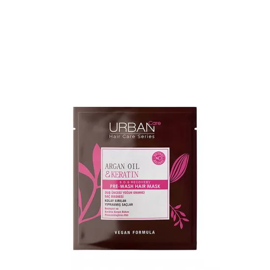 Urban Care Argan Oil & Keratin Durulanmayan Saç Bakım Maskesi 50 Ml