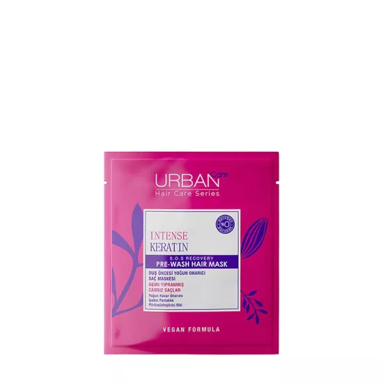 Urban Care Intense Keratin Hasar Onarımı & Parlaklık Veren Duş Öncesi Saç Bakım Maskesi 50 Ml