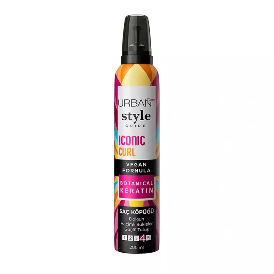 Urban Care Style Guide Iconic Curl Saç Köpüğü 200 Ml