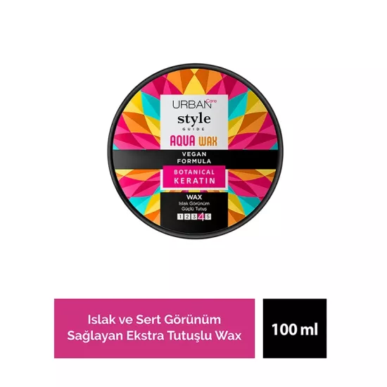 Urban Care Style Guide Aqua Wax Islak & Sert 100 Ml