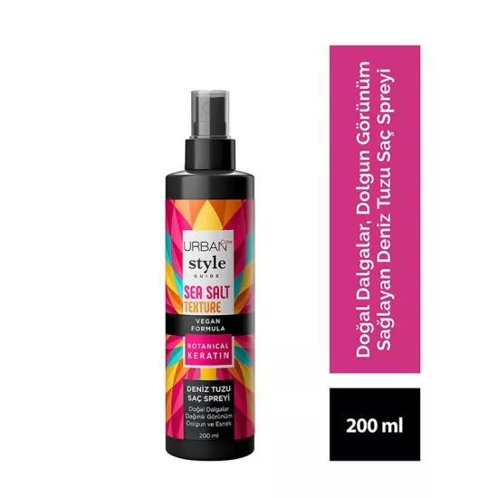 Urban Care Style Guide Deniz Tuzu Saç Spreyi 200 Ml