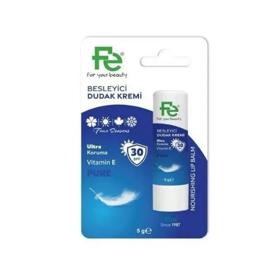 FE Besleyici Dudak Kremi SPF30 Pure 5 gr
