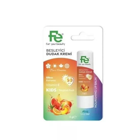 FE Besleyici Dudak Kremi SPF50 Tropical Fruit 5 gr