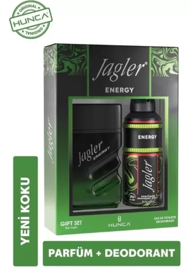 Jagler Energy EDT Erkek Parfüm 90ml+Sprey Deodorant 150ml
