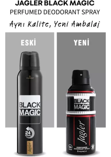 Jagler Black Erkek Sprey Deodorant 150 Ml