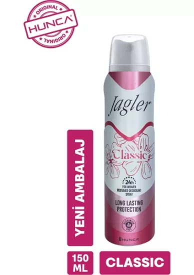 Jagler Classic Kadın Sprey Deodorant 150 Ml