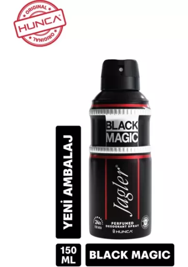 Jagler Black Erkek Sprey Deodorant 150 Ml