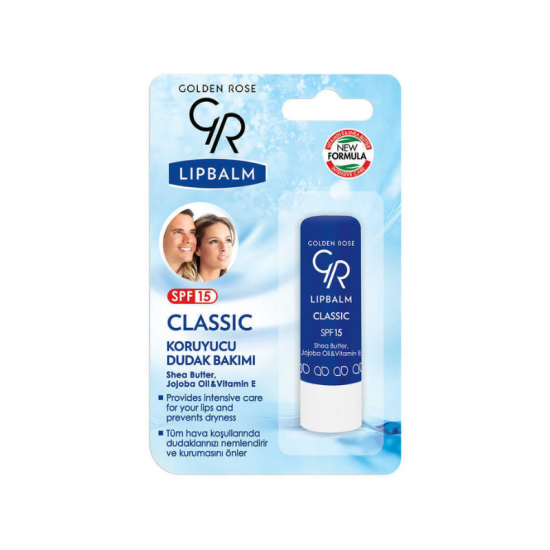 Golden Rose Besleyici E Vitaminli Dudak Kremi SPF15 Klasik 4.6 gr