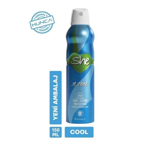 She Cool Kadın Sprey Deodorant 150 Ml