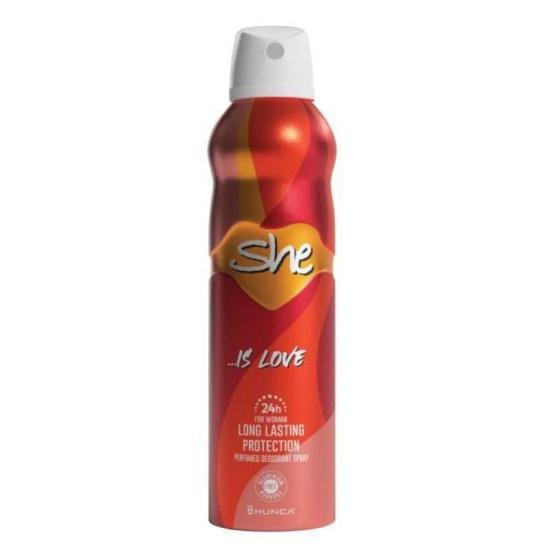 She Love Kadın Sprey Deodorant 150 Ml